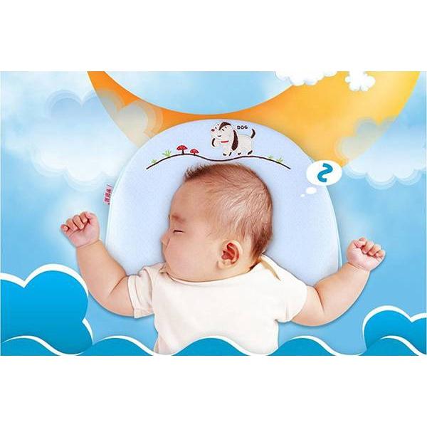 Gối cao su chống méo, bẹp đầu cho bé