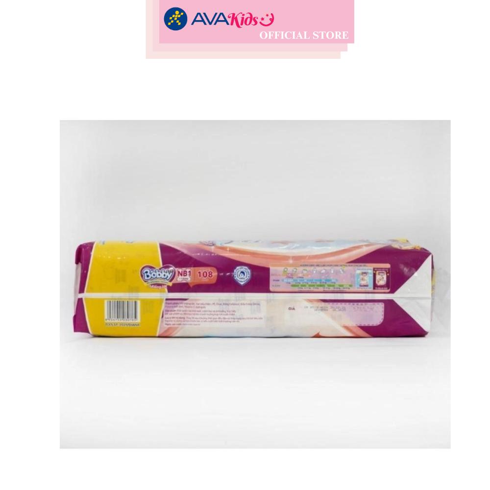 Miếng lót Bobby size NB1 108 + 6 miếng (Dưới 1 tháng) - Giao bao bì ngẫu nhiên