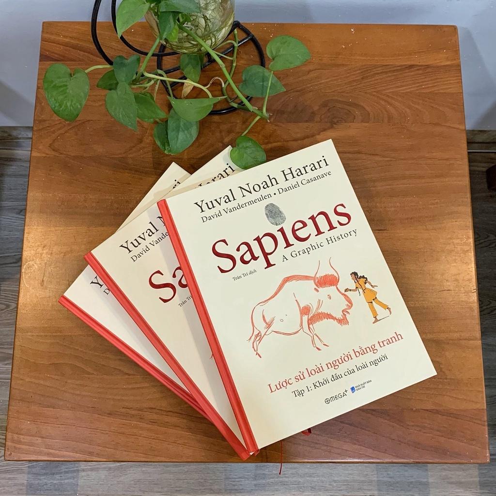 Sapiens: Lược sử loài người bằng tranh ( Tập 1 + 2 ) - Bản Quyền