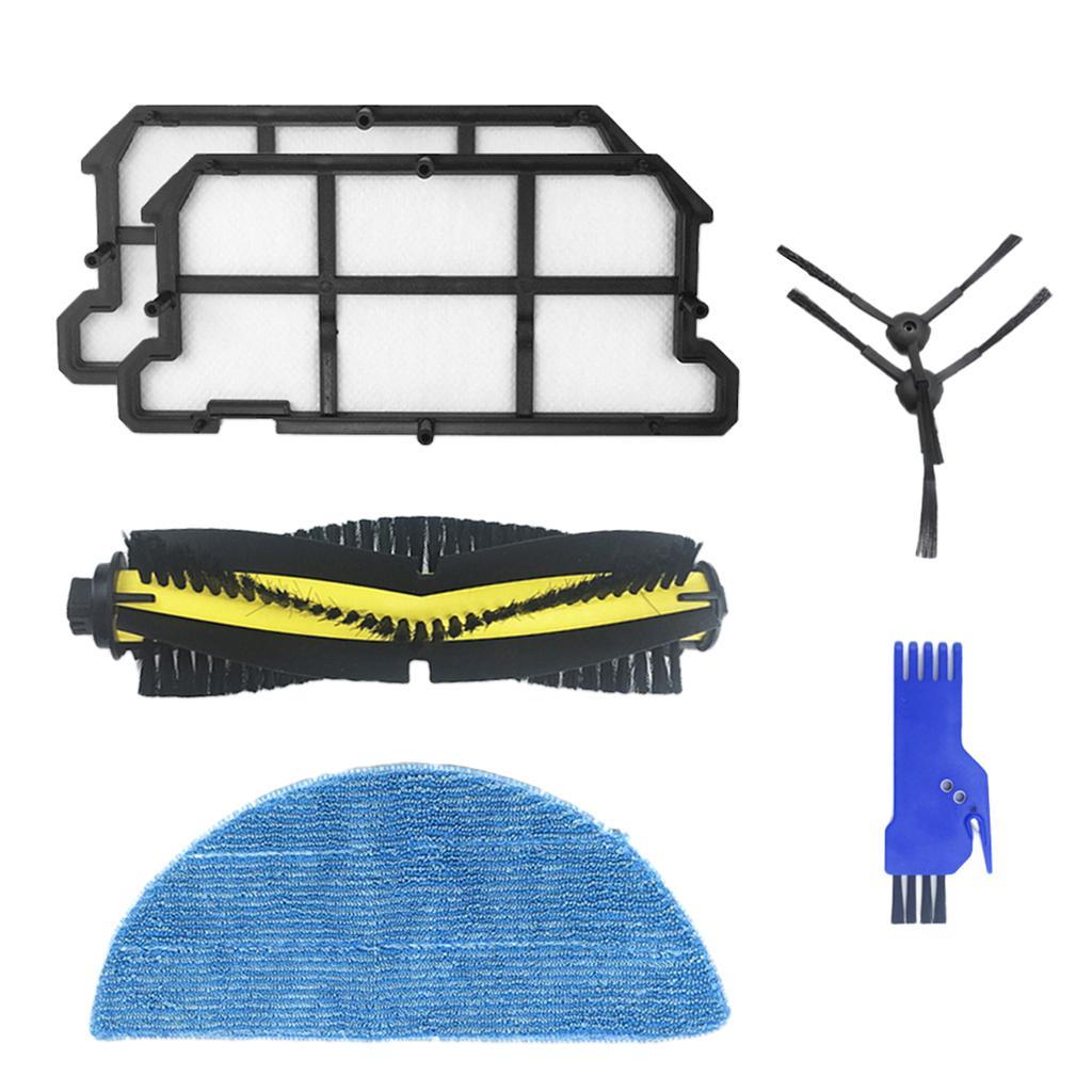 HEPA Filter Side & Main Brushes Spare Part for ILIFE V7 Vacuum Cleaner Accs