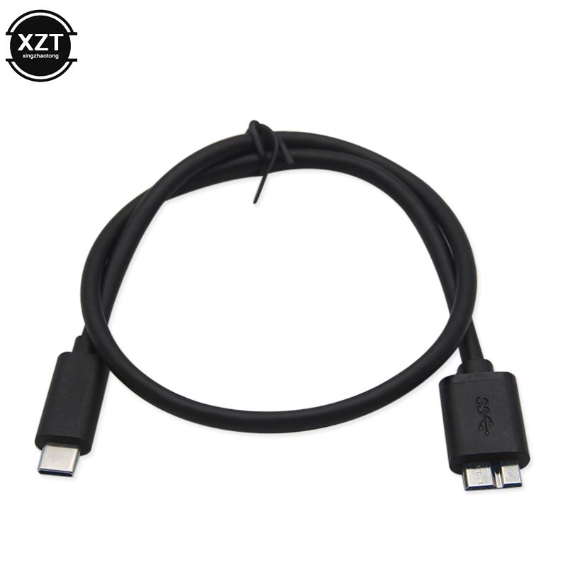 USB 3.1 Type-C đến USB 3.0 Micro B Connector cho ổ cứng điện thoại thông minh điện thoại di động