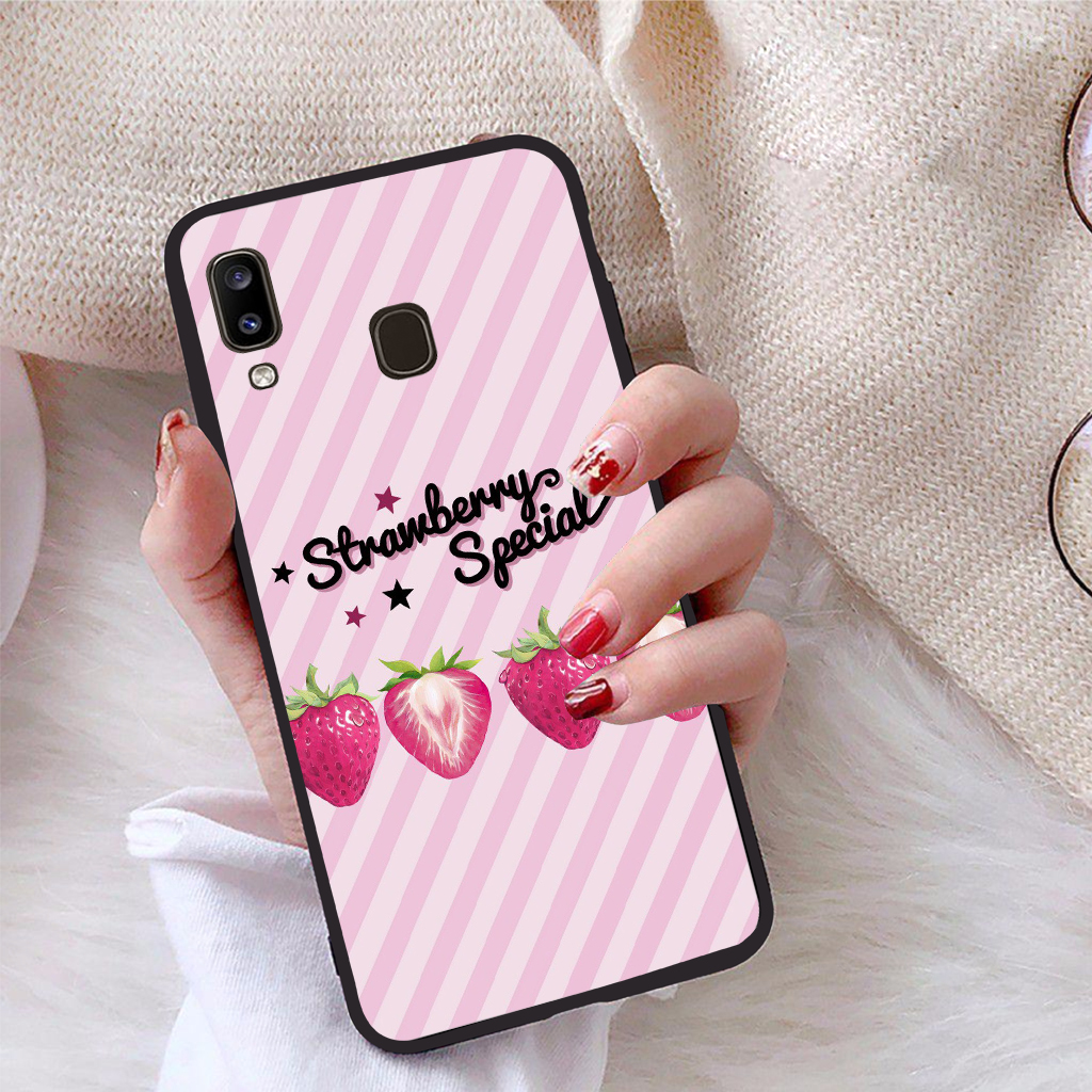 Ốp lưng dành cho Samsung Galaxy A20 viền dẻo TPU Bộ Sưu Tập Phong Cách Trẻ Trung - Hàng chính hãng