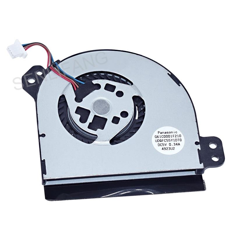 【 Ready stock 】Original G61C0001F210 UDQFC55Y1DT0 4920T2 DC5V 0.34A Four Lines Cooler Fan For Toshiba Tablet WT310 Portege Z10T-A Z15T-A