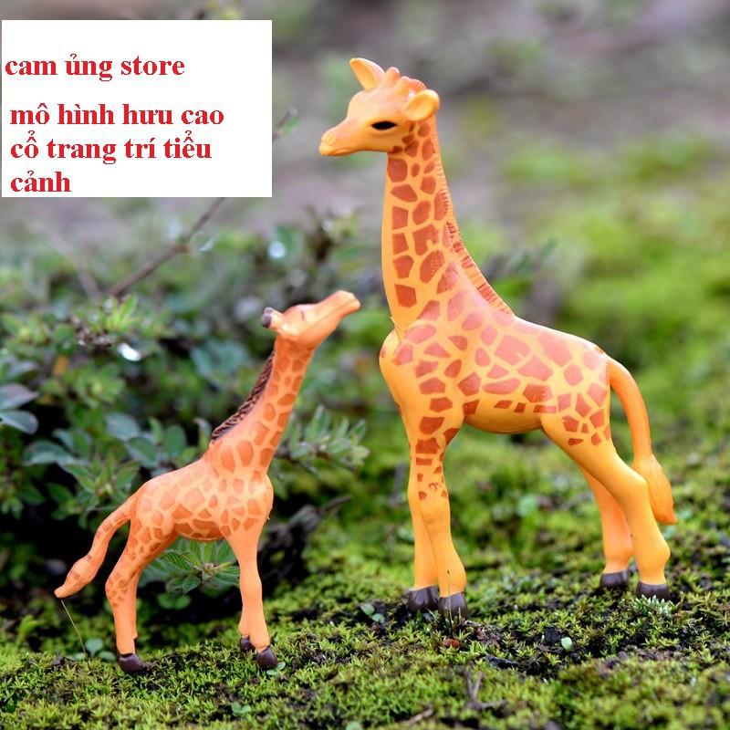 Mô hình hưu cao cổ trang trí tiểu cảnh, bán cạn terarium, bonsai bể cá cảnh thủy sinh