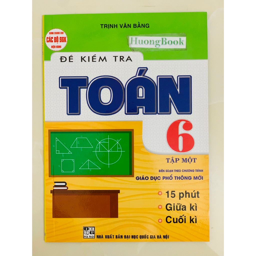 Sách - Đề Kiểm Tra Toán Lớp 6 - Tập 2
