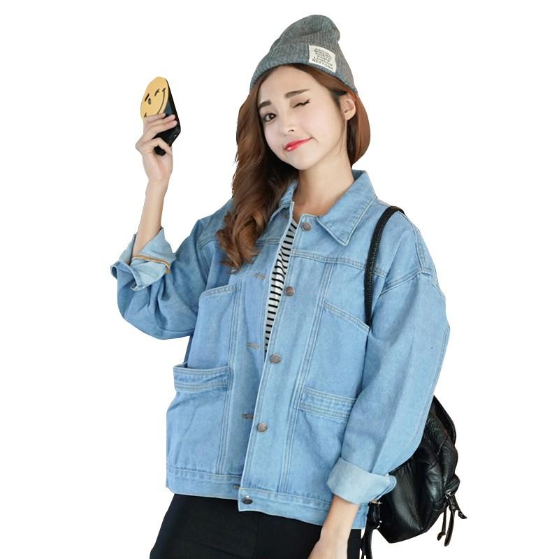 Áo Khoác Jean Nữ Bốn Túi Cao Cấp Dày Dặn Thời Trang
