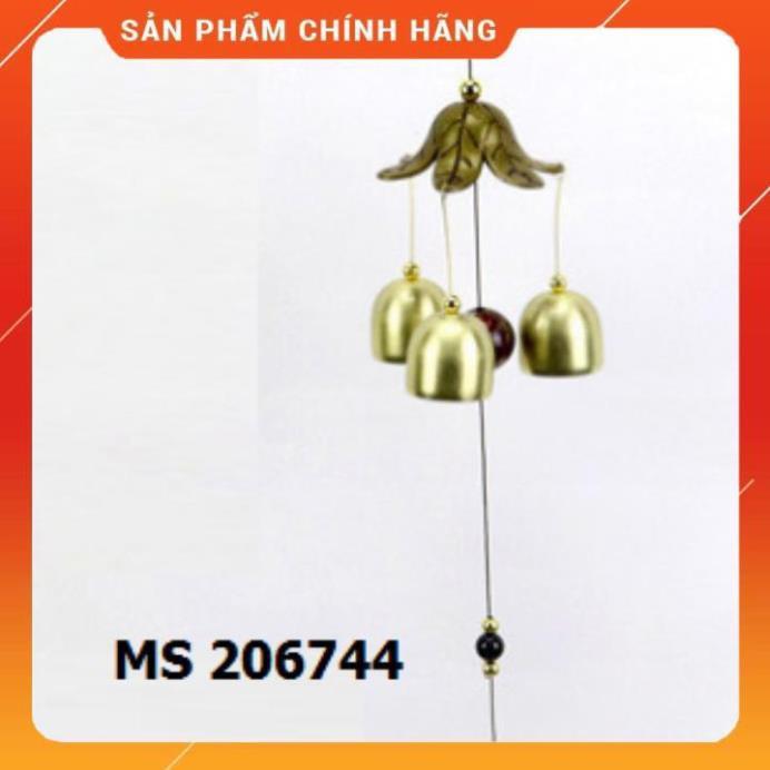 Chuông gió hình hồ lô 2 tầng- 6 chuông cầu bình an và tài lộc 206744