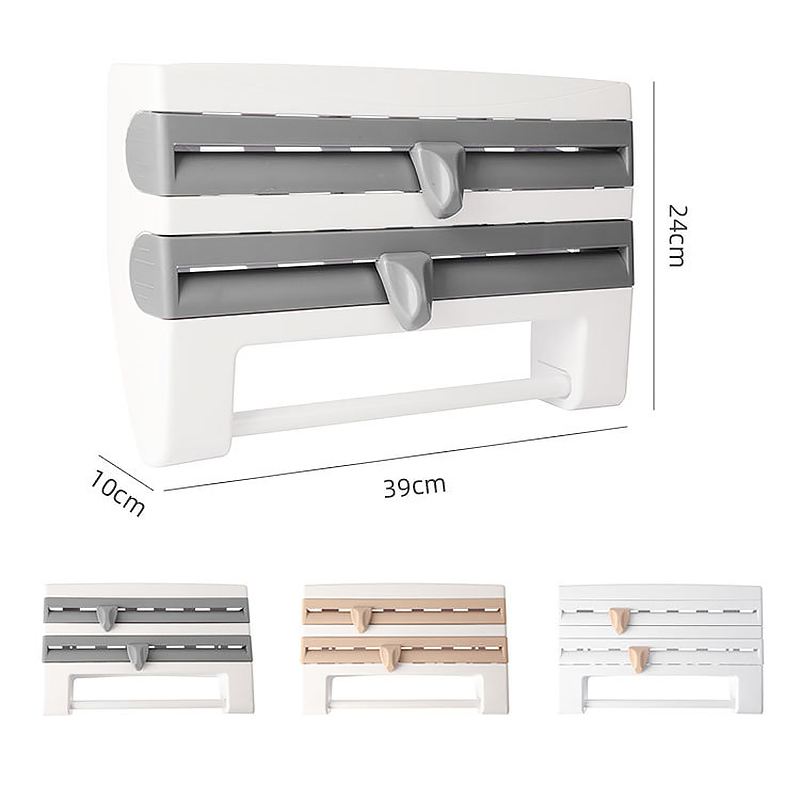 Kệ Đựng/ Giá Đỡ/ Giá Cắt Màng Bọc Thực Phẩm MOHI MB1-Giao Màu Ngẫu Nhiên- Chính Hãng