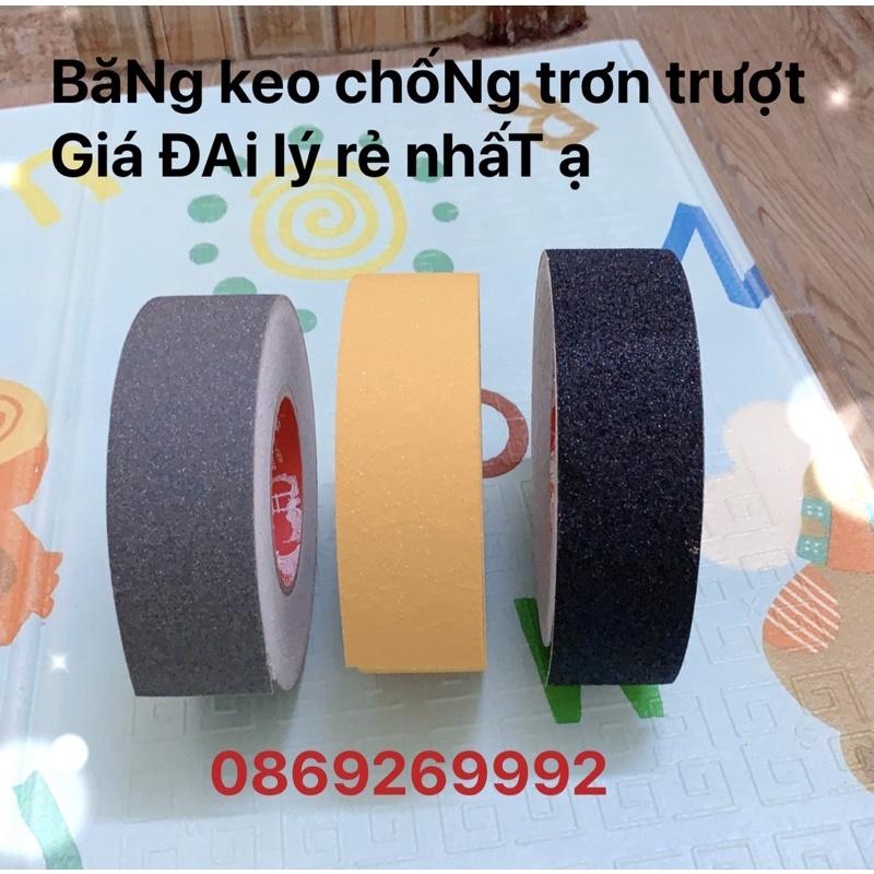 Băng keo chống trơn trượt khổ 5cm x 5m hàng chất lượng cao