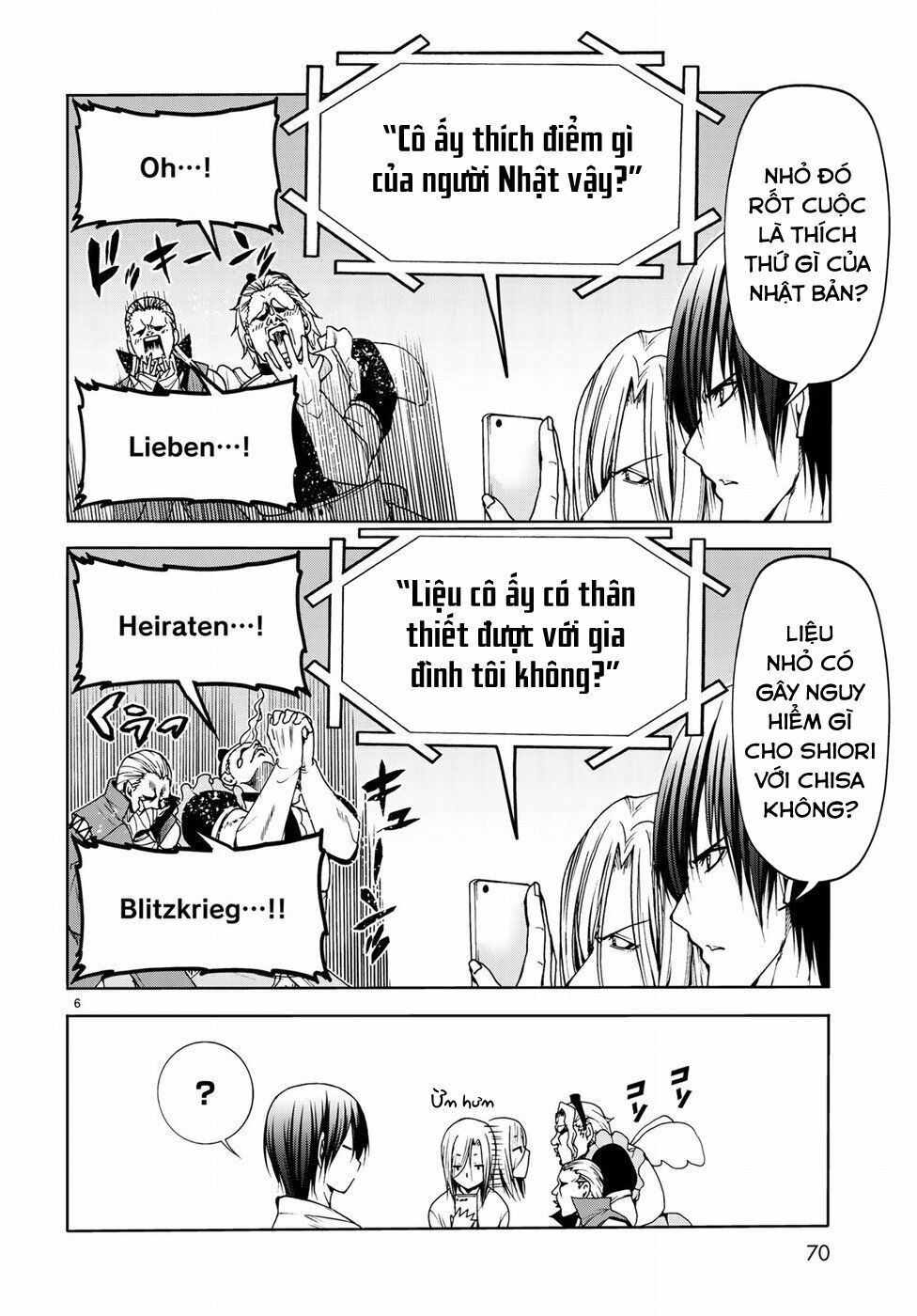 cô gái thích lặn - grand blue chapter 49 6