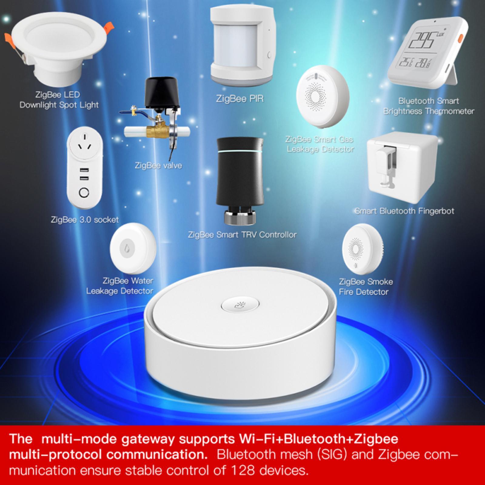 2.4G/WiFi Wireless Multimode Gateway Hub for Zigbee 3.0 for Tuya Smart Life