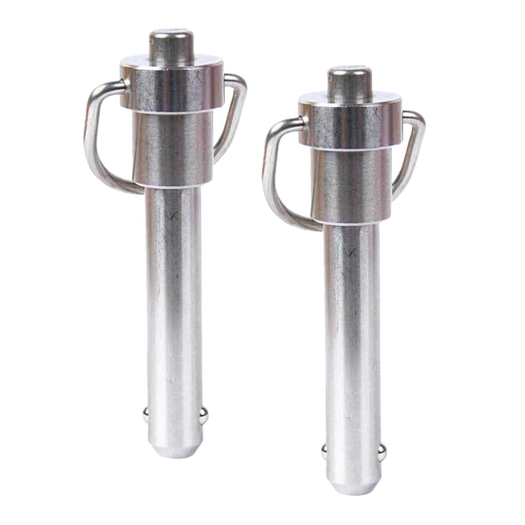 2x  Handle Ball Lock Pins 15mm