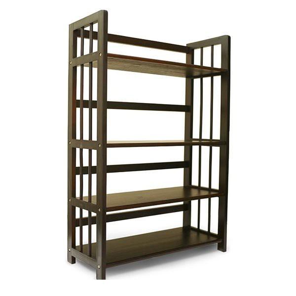 Kệ Sách 4 Tầng - Nâu
