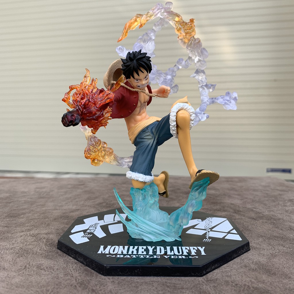 Mô hình Luffy mũ rơm One Piece gear 2 haki siêu đẹp