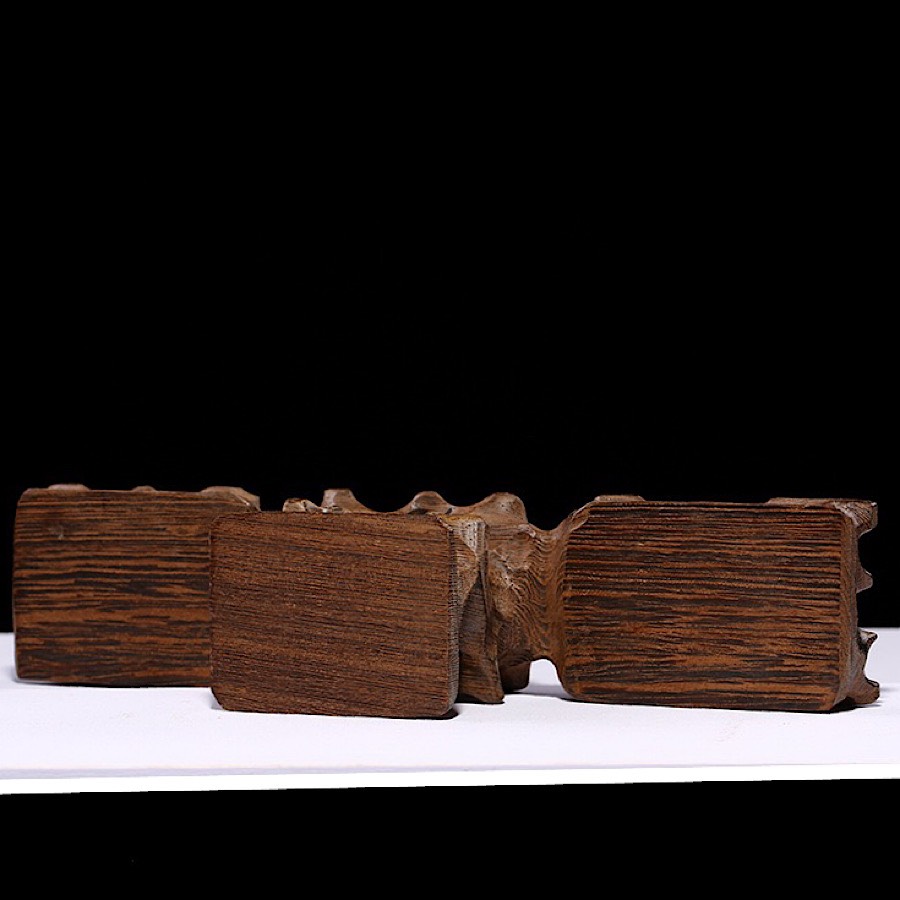 ĐẾ GỖ 3 TRỤ TAM SƠN GỖ CÁNH GÀ ĐỂ ĐẶT TƯỢNG , CHẬU BONSAI TRANG TRÍ