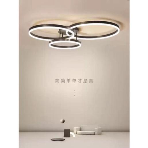 Đèn LED Ốp Trần MN345, LED trang trí Phòng Khách, Đèn ốp trần buồng nghỉ - 3 phương thức Sáng DT HQ