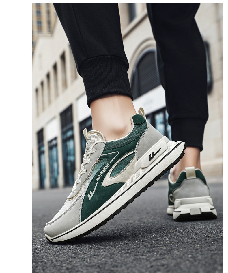 Giày thể thao nam đế êm nhẹ, thoáng khí đế cao su đúc, chống trơn trượt hạn chế mòn  – BEE GEE - GNA2031