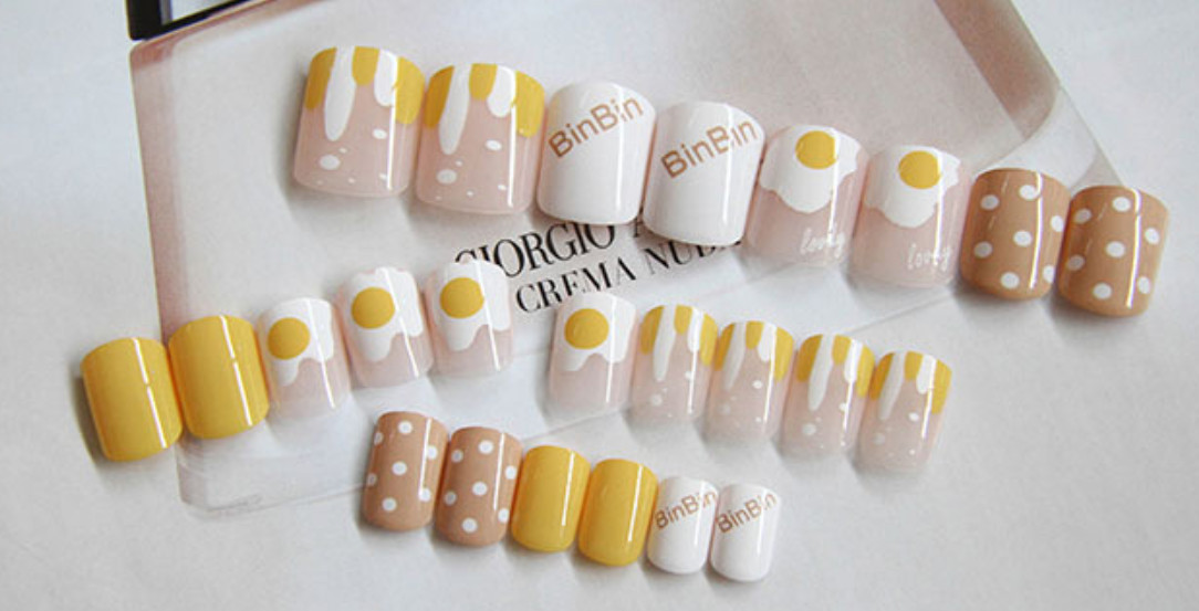 Bộ 24 móng tay giả nail thơi trang