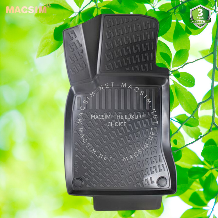 Thảm lót sàn ô tô nhựa TPU Silicon Mercedes GL 2006-2013  Nhãn hiệu Macsim