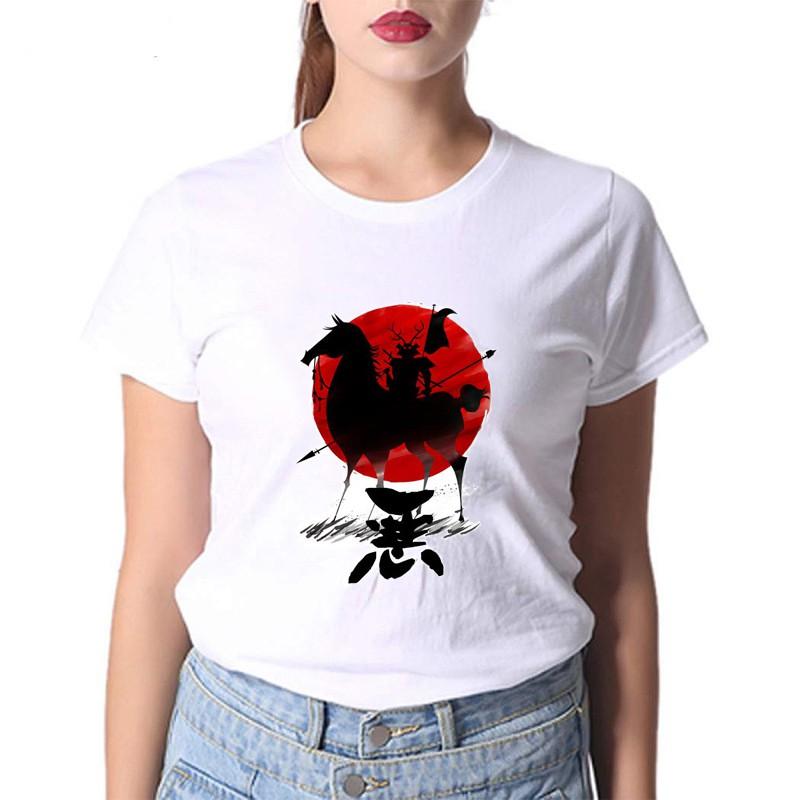 Áo thun nam nữ Samurai Unisex áo ngắn tay nam nữ