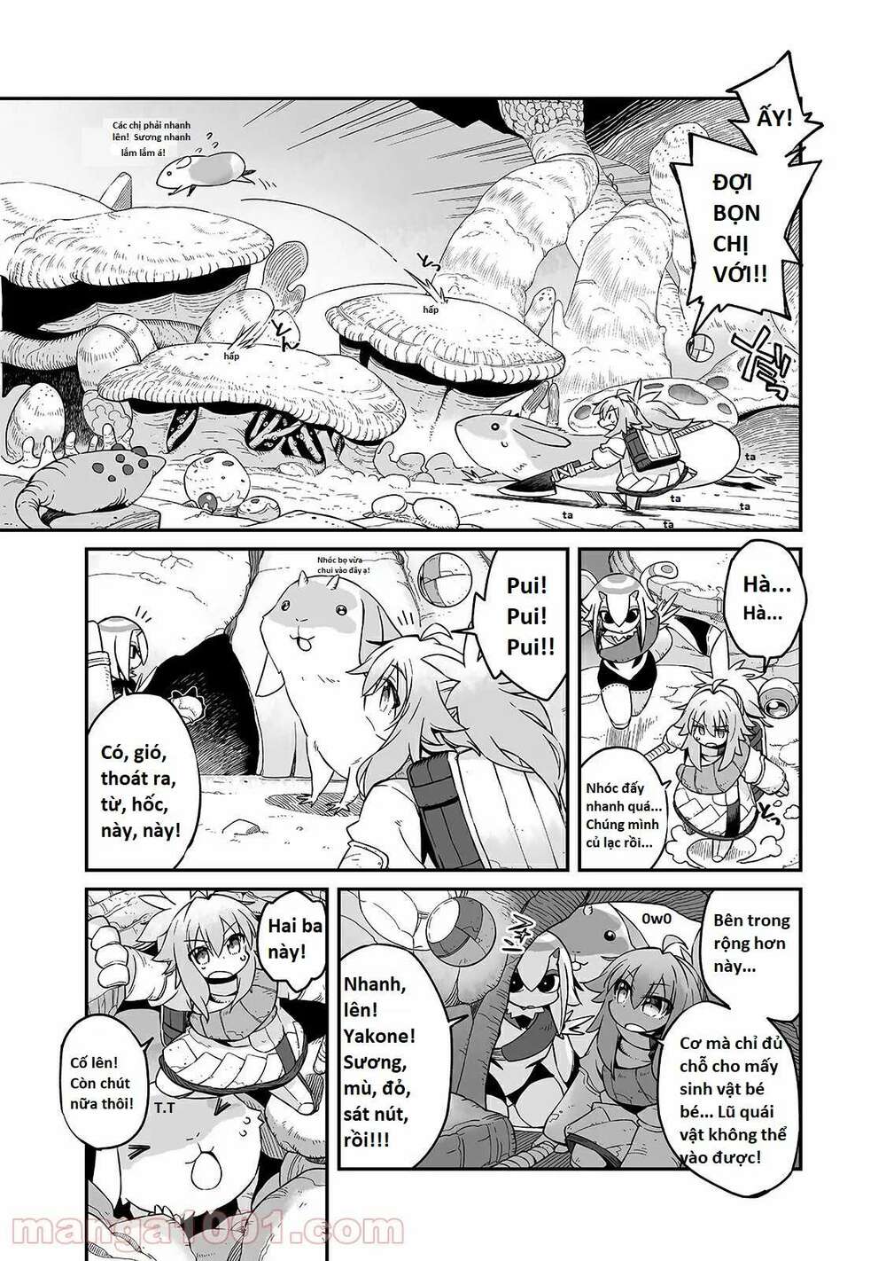 ngay cả khi hậu tận thế, thật hạnh phúc vẫn còn được sống... chapter 18.2 4