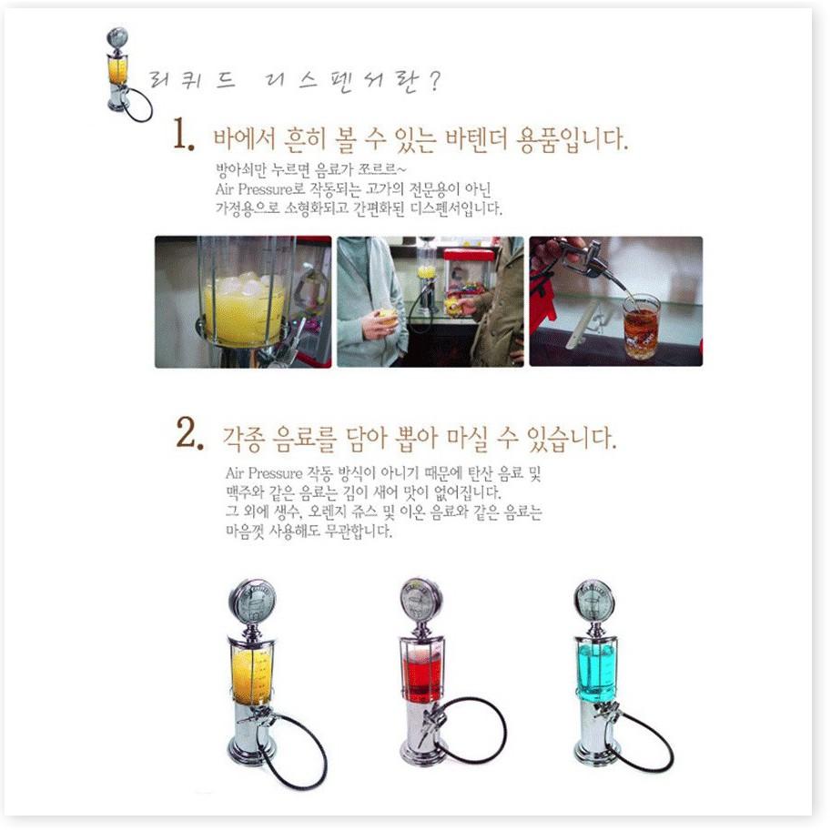 Tháp bia phong cách trạm bơm xăng Korean Style 1000ml Gia Dụng SG
