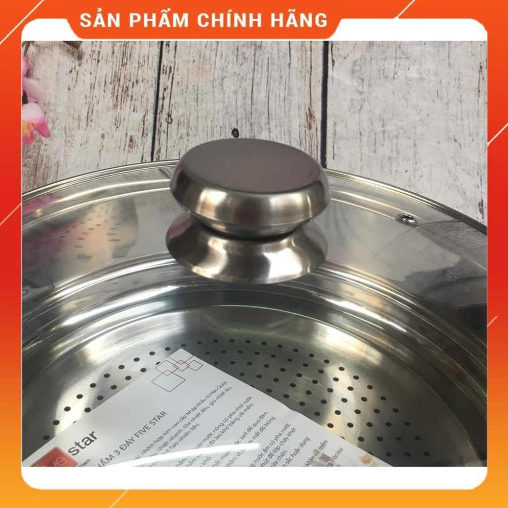 Bộ Nồi Xửng Hấp 28cm Dùng Bếp Từ