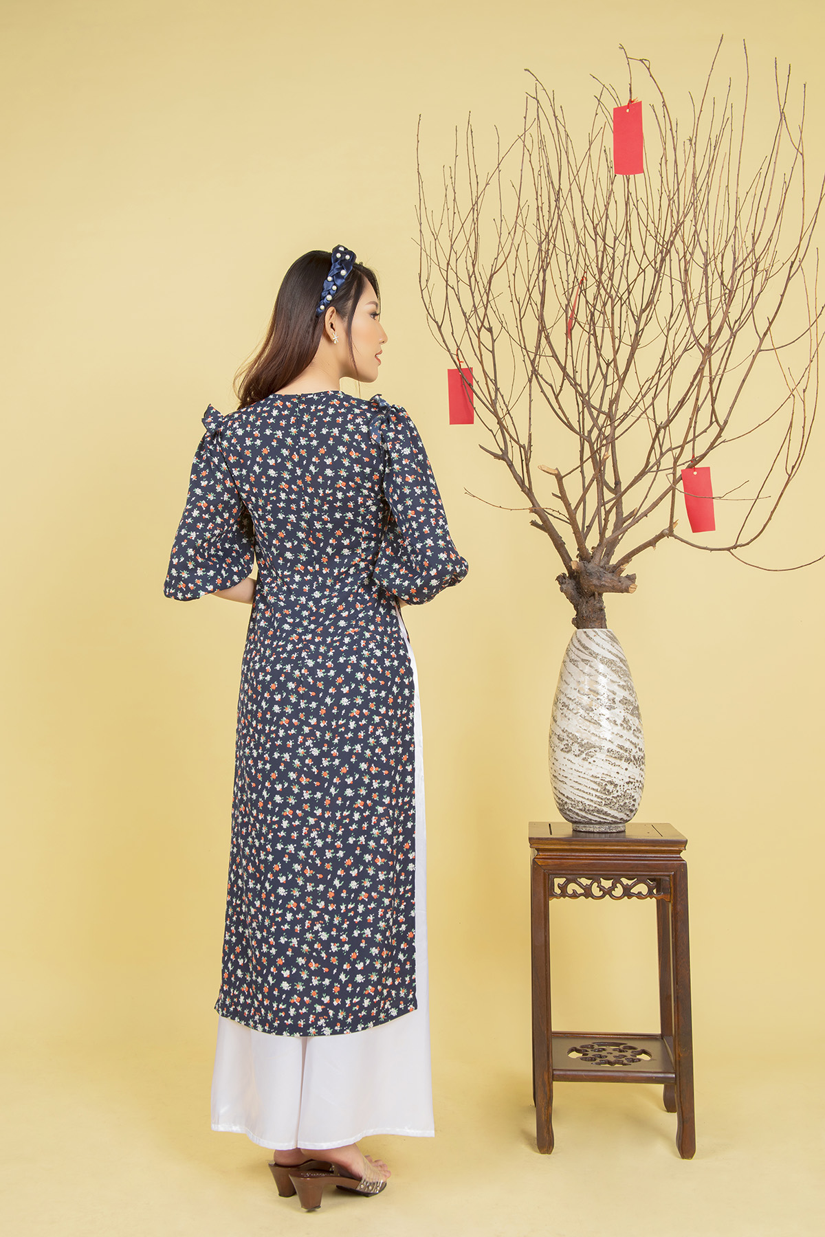 MAYBI - Áo dài Cẩm Chu