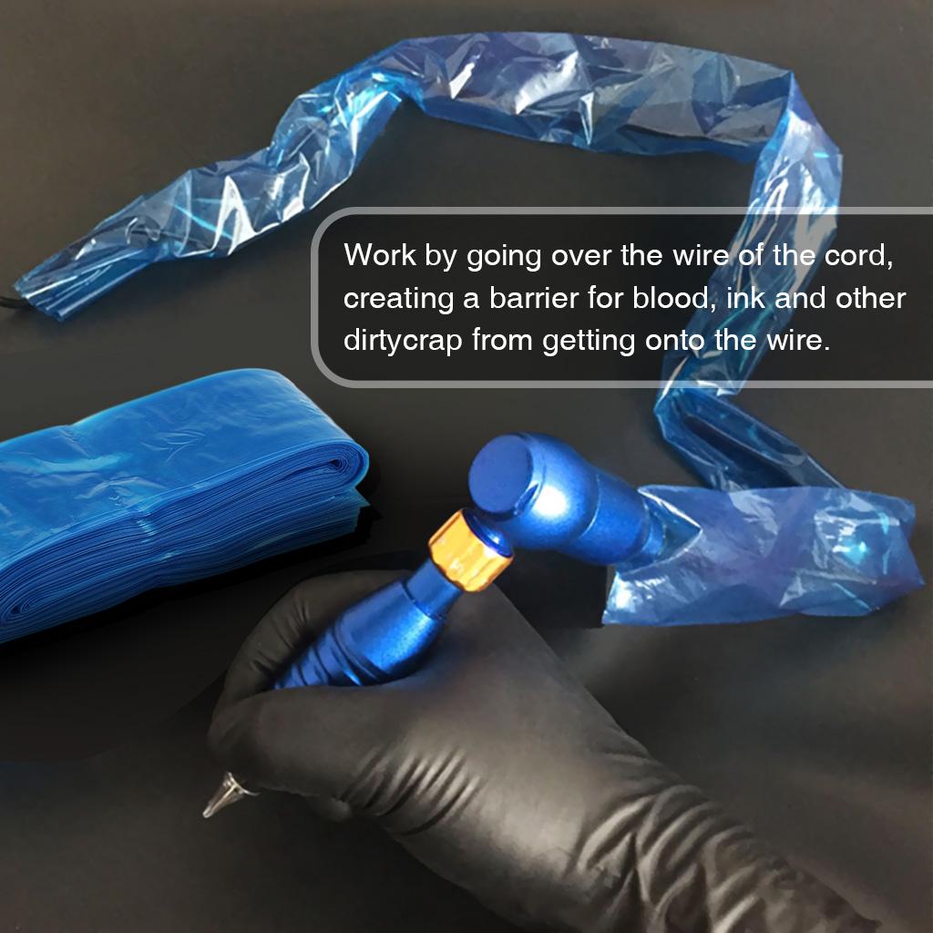 225 Pieces Pro Disposable  Machine Clip Cord Sleeves Cover Bags Supply