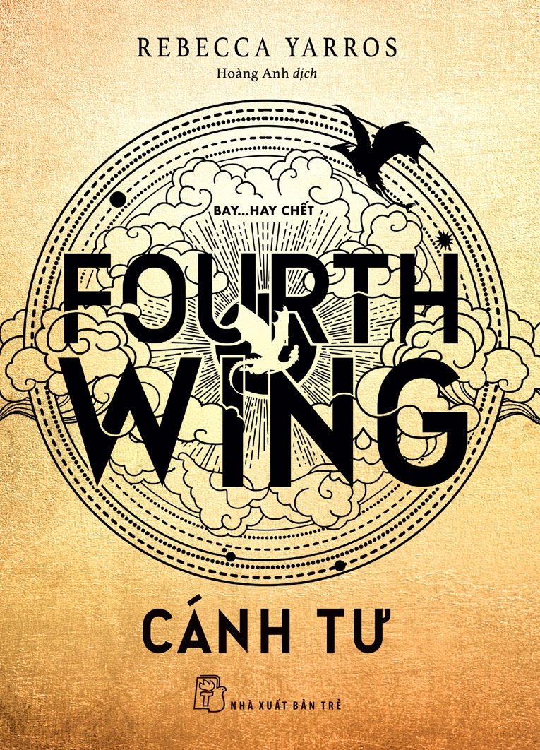 CÁNH TƯ (Fourth Wing) - Rebecca Yarros - Hoàng Anh dịch - (bìa mềm) - In năm 2024