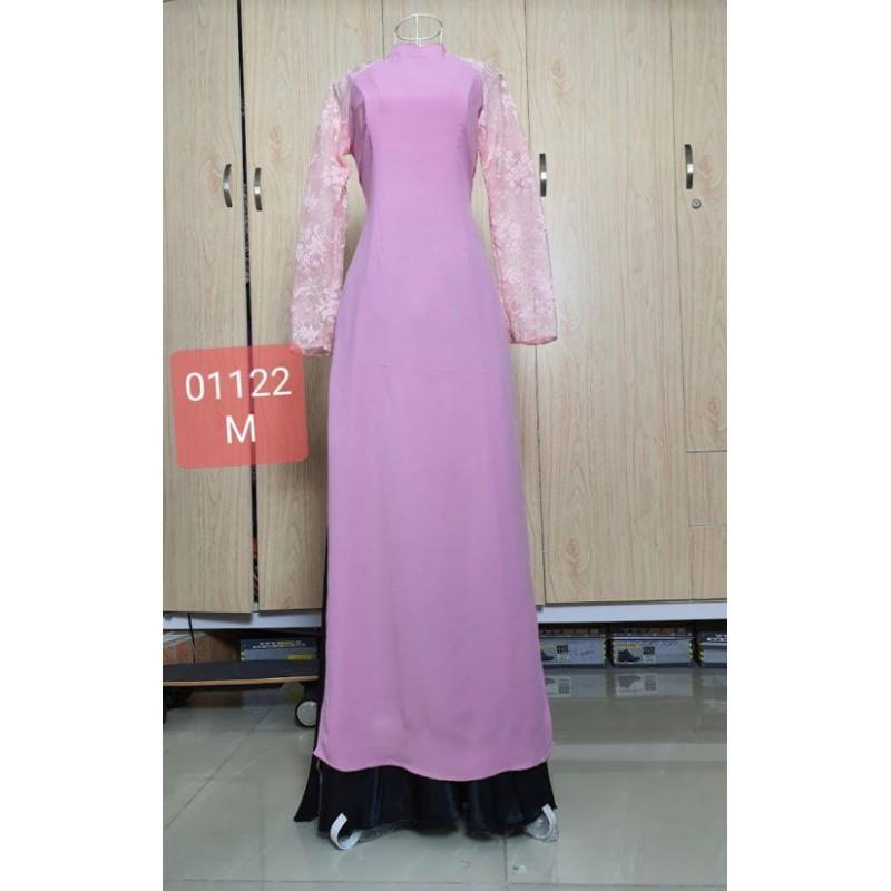 Bộ áo dài lụa nhật