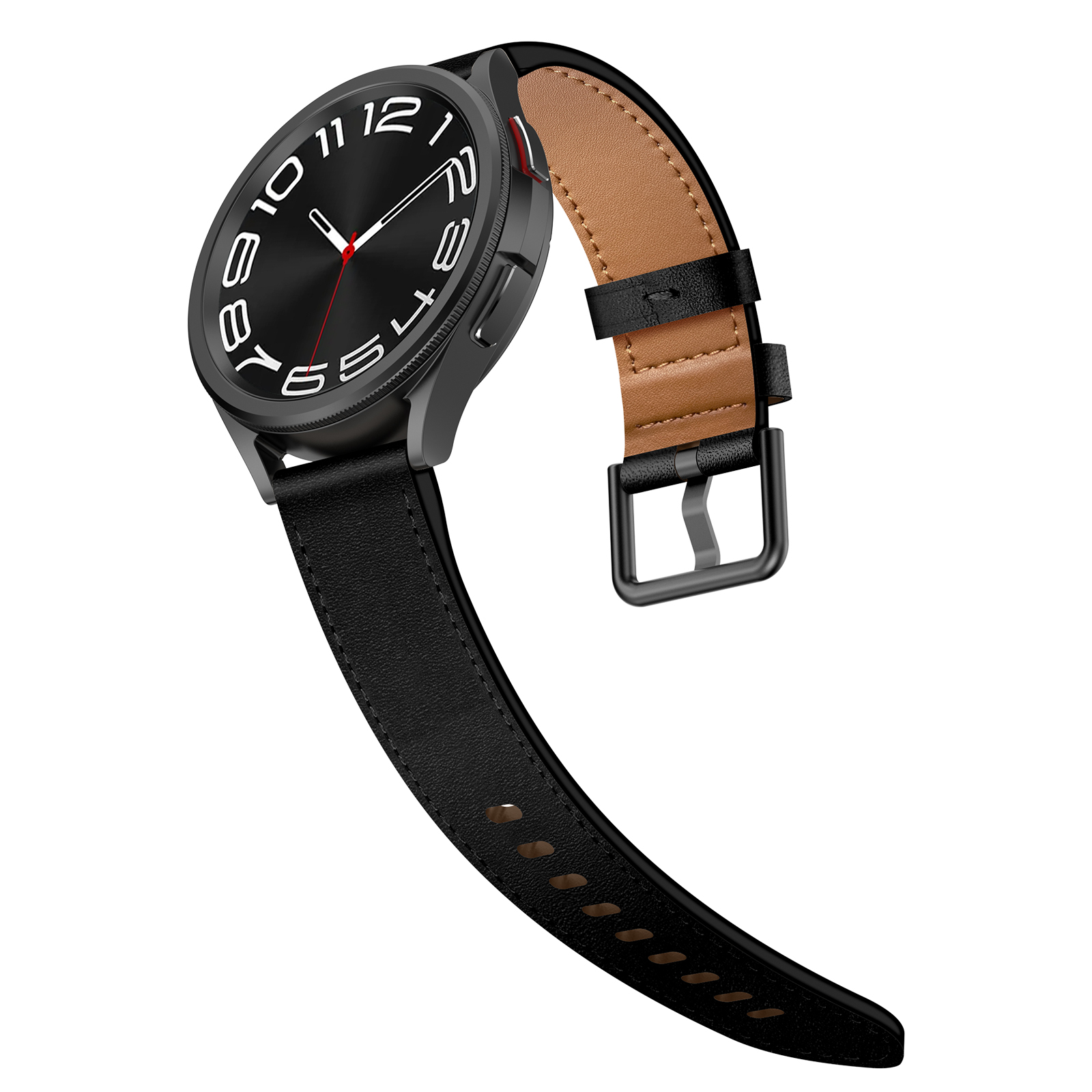Dây Da Thật Nút Nhấn Tháo Nhanh cho Huawei Watch 3/4/5/6 &amp; Huawei GT 3/4/5/6 Pro &amp; Huawei Watch Ultimate 1/2 Size 22mm - Hàng Chính Hãng