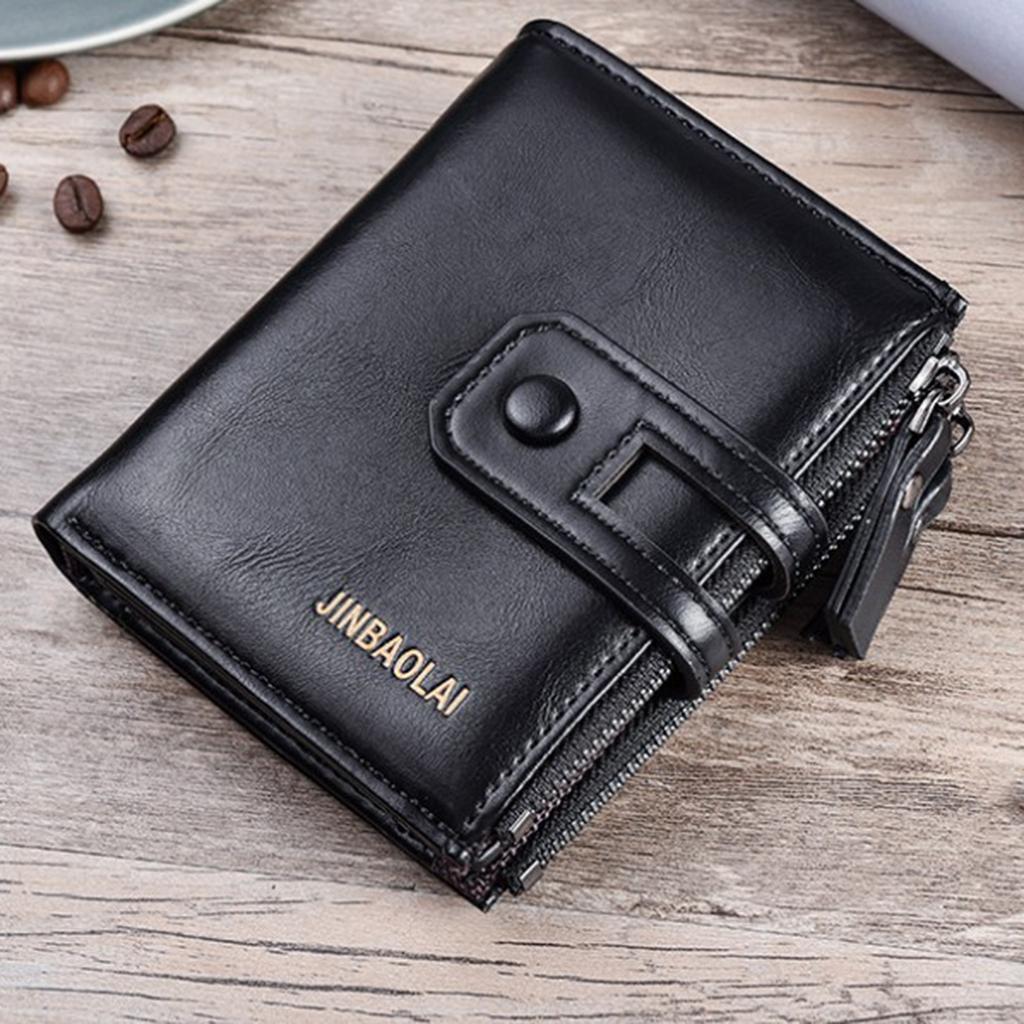 Fashion Bifold Wallet PU Leather Multi Card Organizer for Women Men