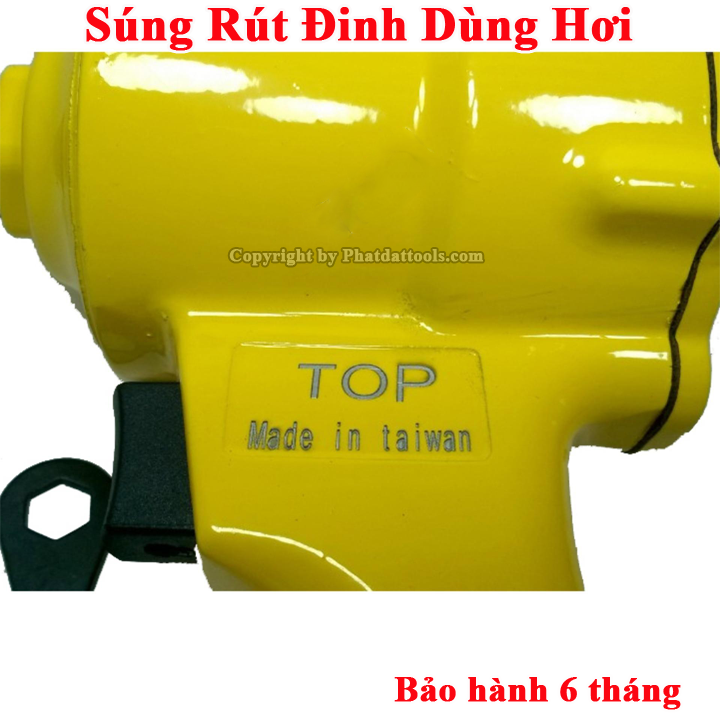 Máy Rút Đinh Tán, Đinh Rive Dùng Hơi TOP Đài Loan