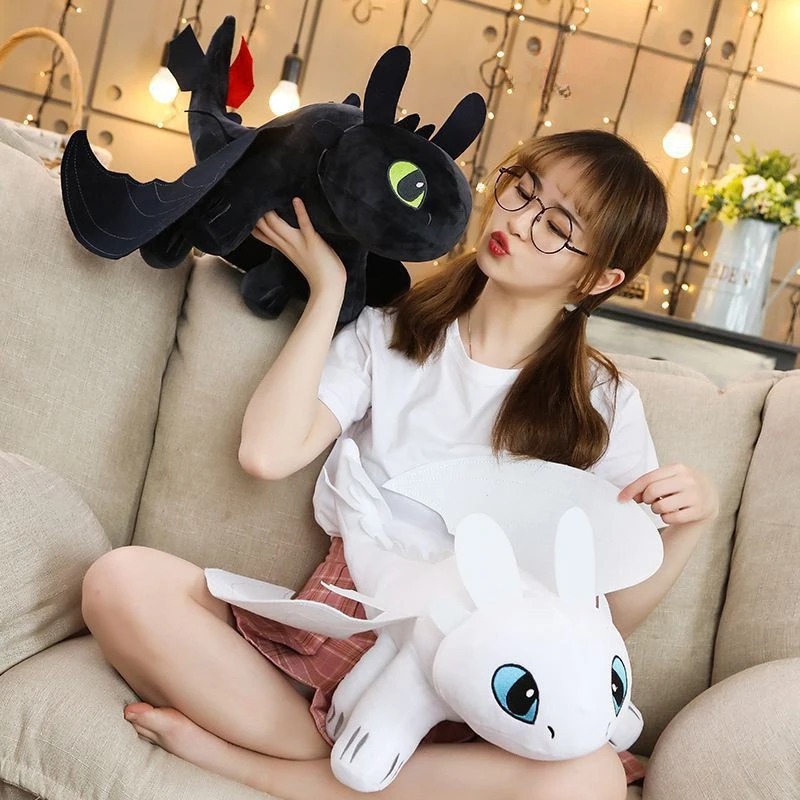 Gấu bông rồng răng sún toothless night fury dragon ship HOẢ TỐC HCM bí kíp luyện rồng gấu bông rồng khổng lồ 40cm 60cm 80cm