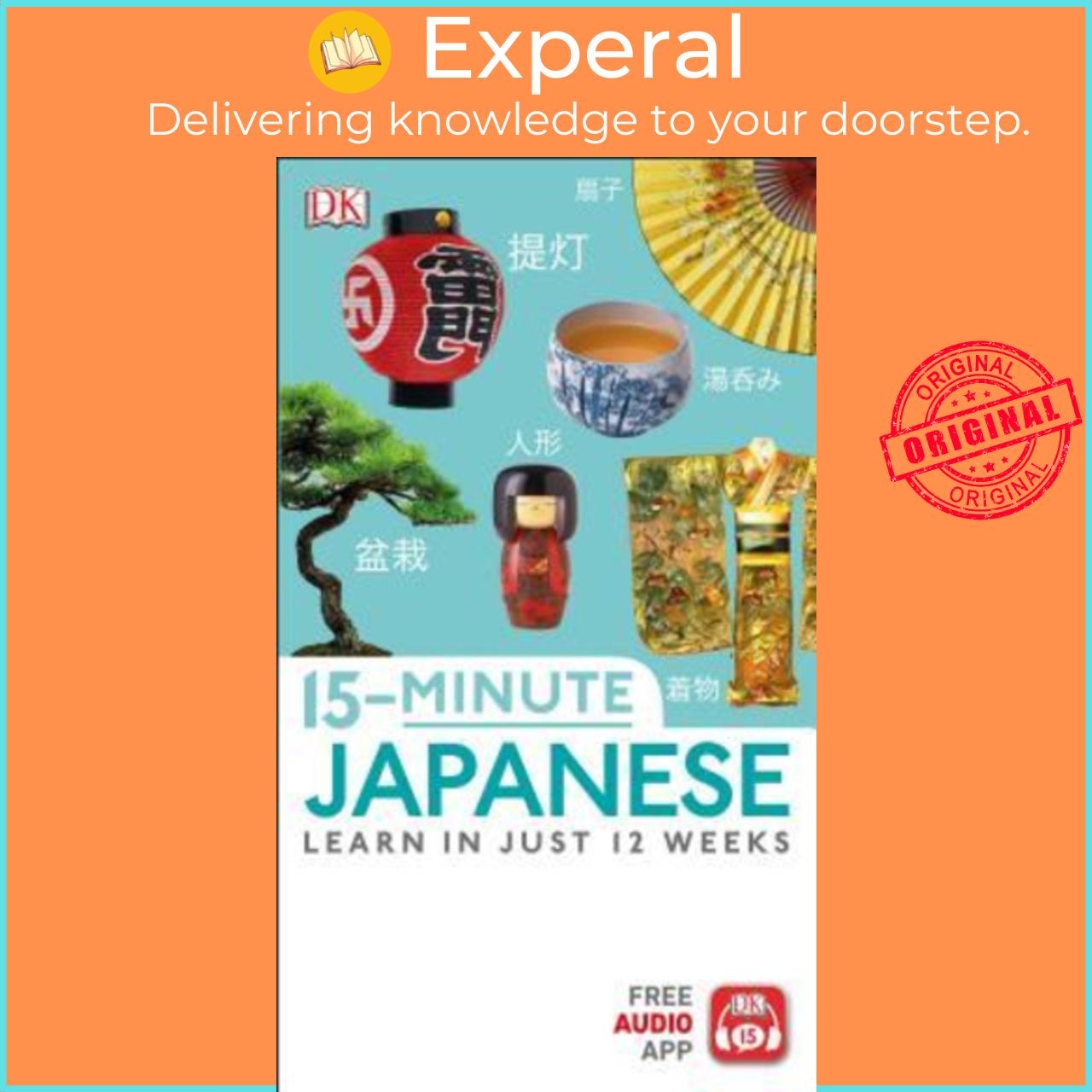 Sách - 15-Minute Japanese by DK (paperback)