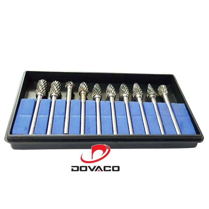 Bộ 10 mũi khắc, mài Vonfram cao cấp