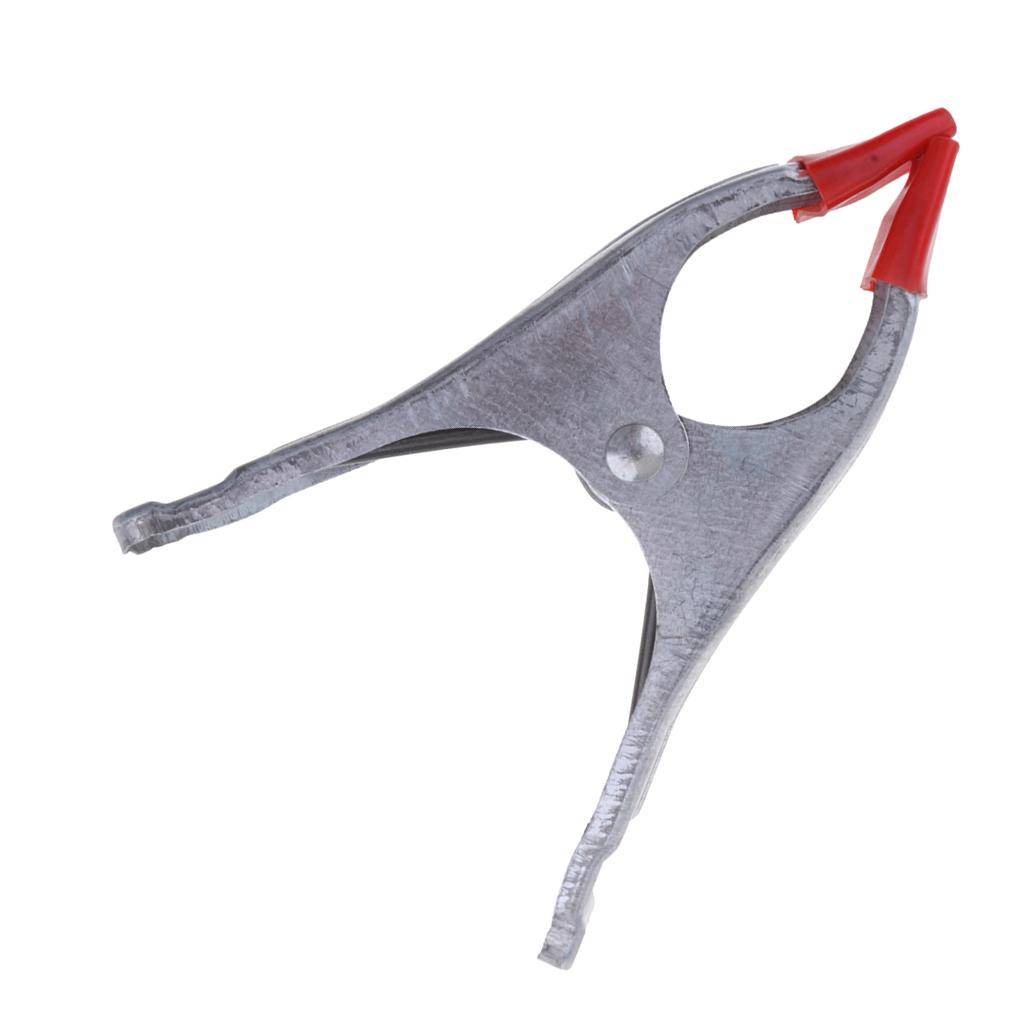 A Quick-Clip DIY Repair Tool Spring Steel Clamp Clip Jaw Opening Hand 6inch