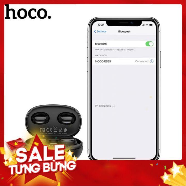 Tai nghe bluetooth Hoco ES35 pin 4h,chống nước IP54 - CHÍNH HÃNG