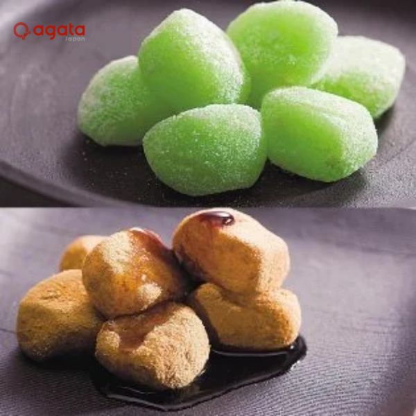 Bánh Ngọt YUZU HABUTAE / KINAKO MOCHI