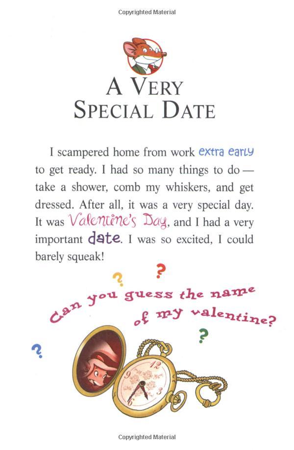 Sách ngoại văn: Geronimo's Valentine