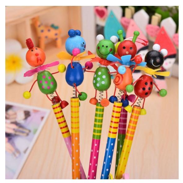 10 chiếc Bút chì gỗ ngộ nghĩnh
