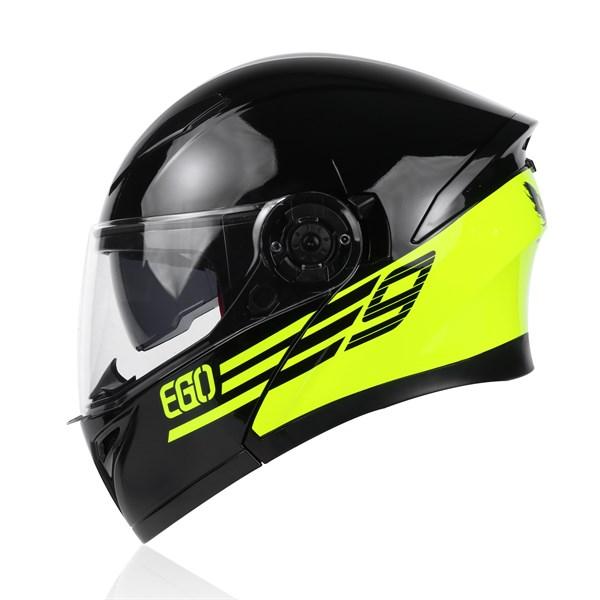 [CHÍNH HÃNG] Mũ Bảo Hiểm Nguyên Đầu Lật Hàm EGO E-9 - EGO HELMETS OFFICIAL