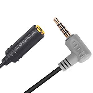 Cáp chuyển micro TRS - TRRS cho điện thoại Comica CVM-SPX - Hàng Chính Hãng