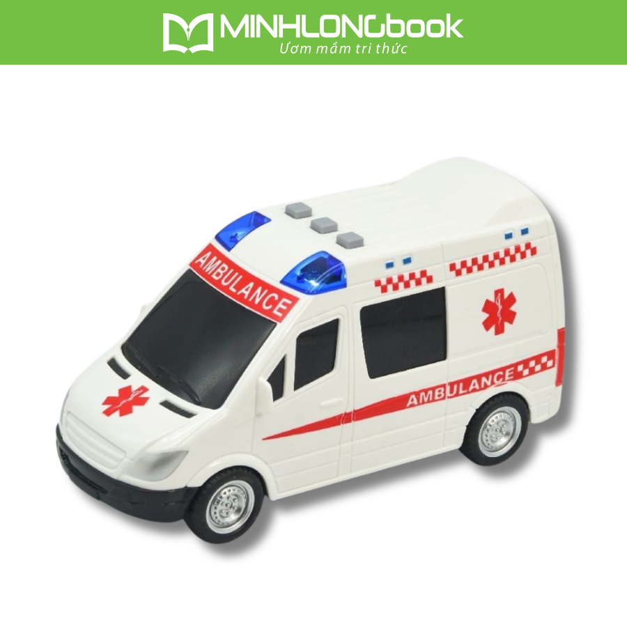 Đồ Chơi DUKA: Ô Tô Xe Cảnh Sát/Xe Cứu Thương/Xe Vệ Sinh Môi Trường Kết Hợp Ánh Sáng Và Âm Thanh