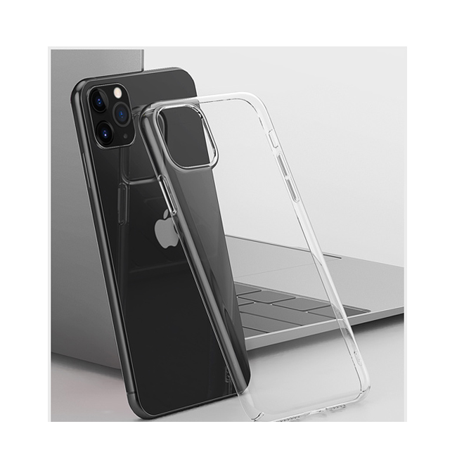 Ốp lưng cho iPhone 11 Pro Max Silicon trong suốt cao cấp chống va đập bảo vệ toàn diện