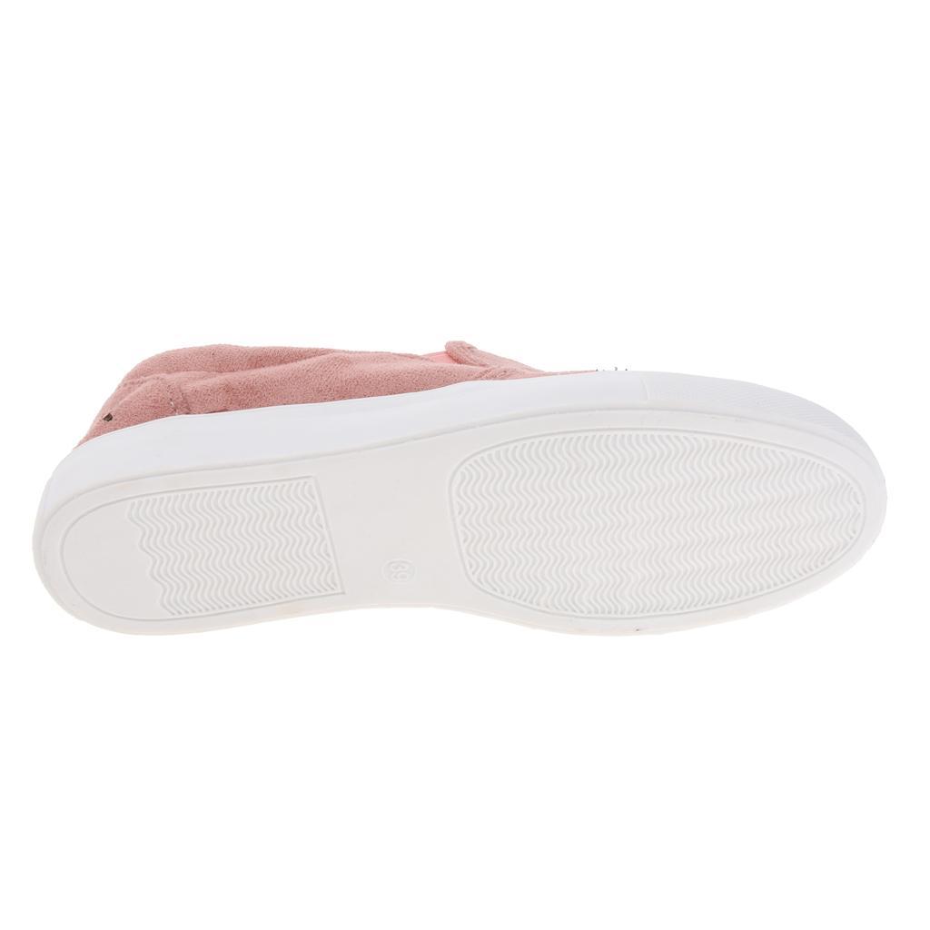Women's Casual Summer Hollow Out Canvas Loafer Flats Slip On Sneakers