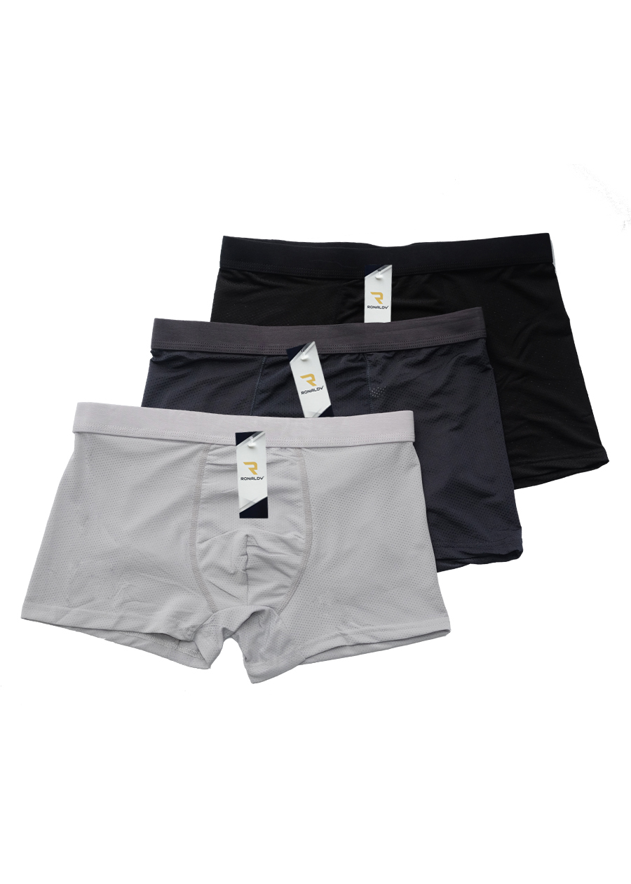 Combo 3 Quần sịp nam thông hơi, quần lót nam chất cotton thun lạnh mịn mát - ZQ204