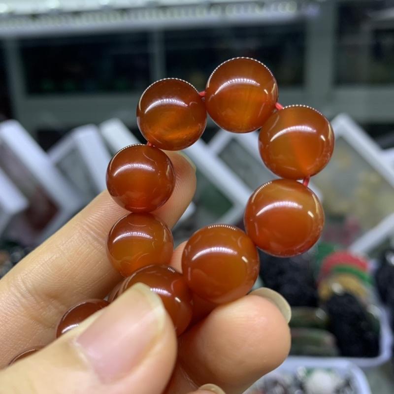 Vòng Tay Đá Mã Não 12li