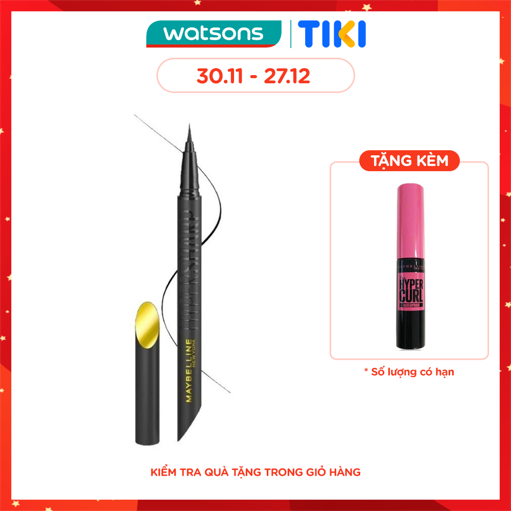 Bút Kẻ Mắt Nước Maybelline New York Hyper Sharp Extreme Liner 0.4g